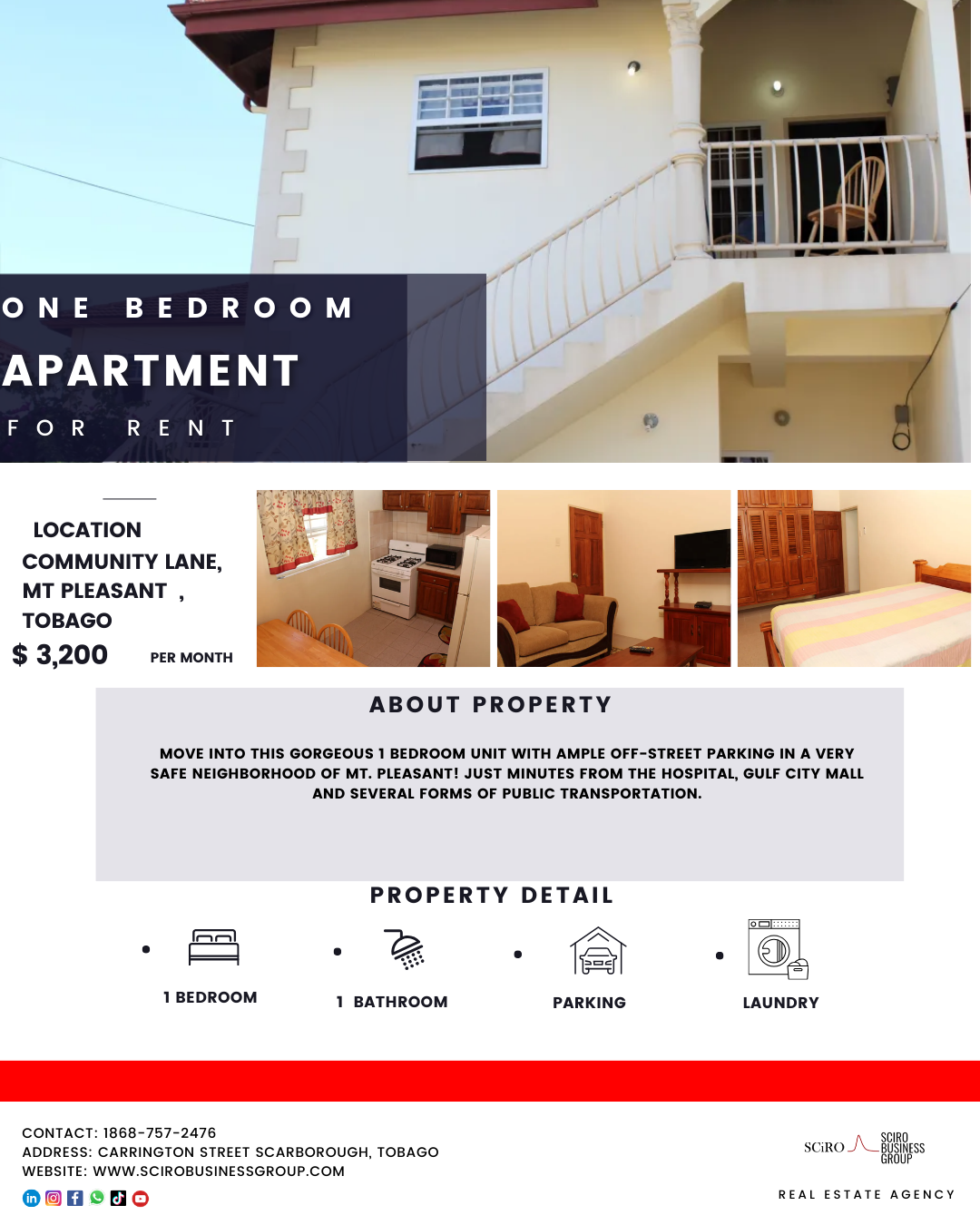 Community Lane, Mt Pleasant (Rented) (Ref # TB4)
