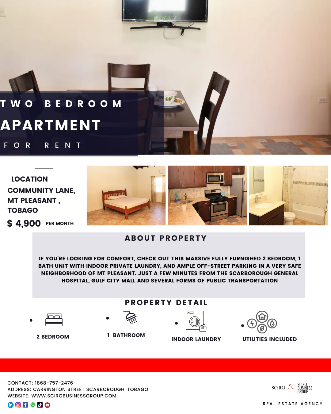 Community Lane, Mt Pleasant (Rented) (Ref #TB32)
