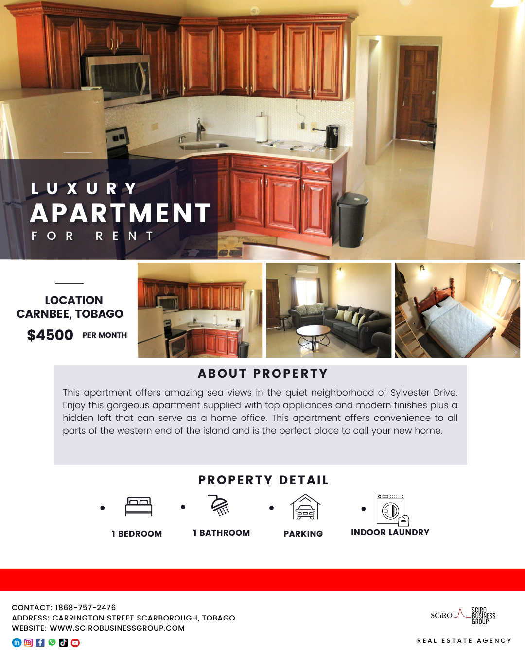 Carnbee-Sylvester Drive One Bedroom