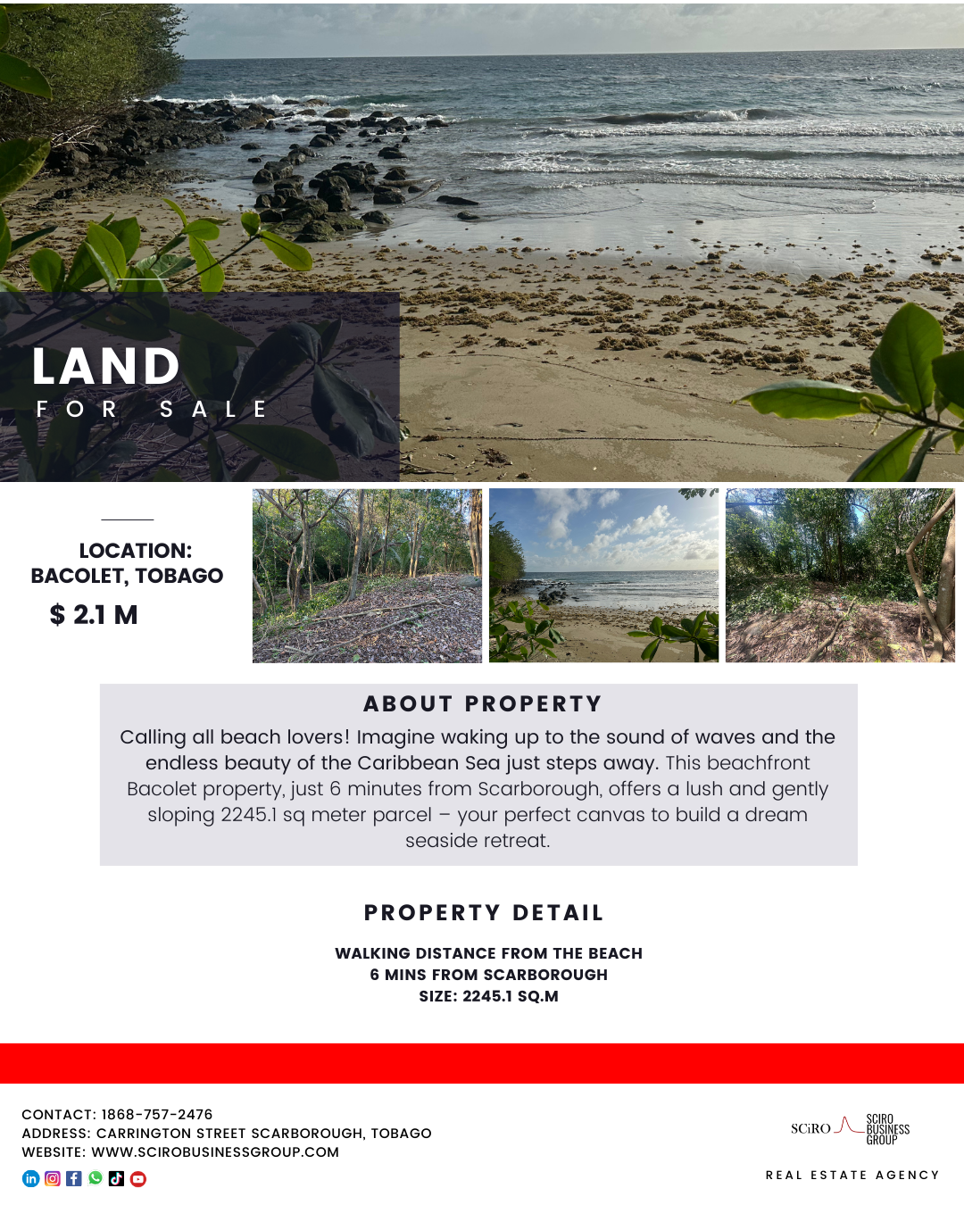 Bacolet Land (Ref #TB111)